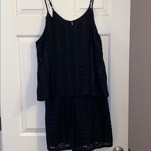 Mossimo Black Romper